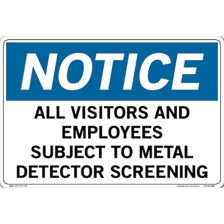 Vestil Vinyl Label Sign, 12-1/2" Height, 18-1/2" Width, Vinyl Label, Rectangle, English SI-N-60-D-LB-011